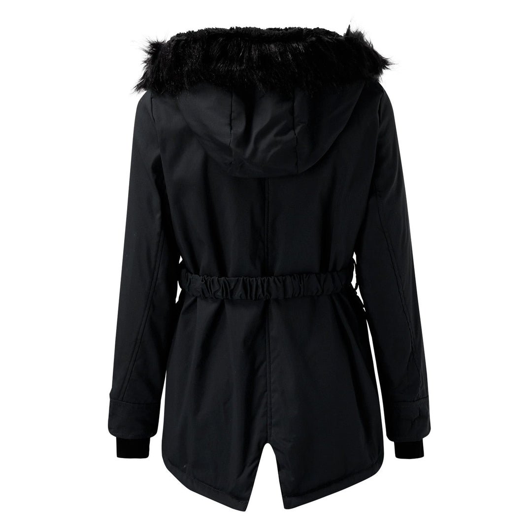 Winterjas voor dames met bontcapuchon (8)